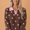 The Domino Collared Sweater
