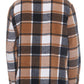 Mens Checkered Soft Flannel Shacket