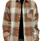 Mens Flannel Shirt Jacket Shacket