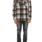 Mens Checkered Soft Flannel Shacket