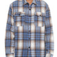 Mens Checkered Soft Flannel Shacket