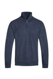 Mens Knit Quarter Zip Sweater