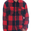 Mens Checkered Soft Flannel Shacket