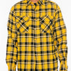 Long Sleeve Flannel Full Plaid Checkered Shirt