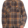 Regular Fit Checker Plaid Flannel Long Sleeve