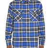 Regular Fit Checker Plaid Flannel Long Sleeve