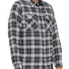 Regular Fit Checker Plaid Flannel Long Sleeve