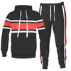 Solid With Three Stripe Pullover Hoodie Set