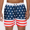 Team Usa Flag Swim Shorts