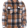 Mens Checkered Soft Flannel Shacket