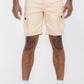 Mens Belted Cargo Shorts With Pockets