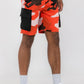 Mens Full Camo Sweat Shorts