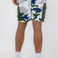 Mens Full Camo Sweat Shorts