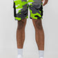 Mens Full Camo Sweat Shorts