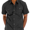 Two Chest Pocket Short Sleeve Shirt