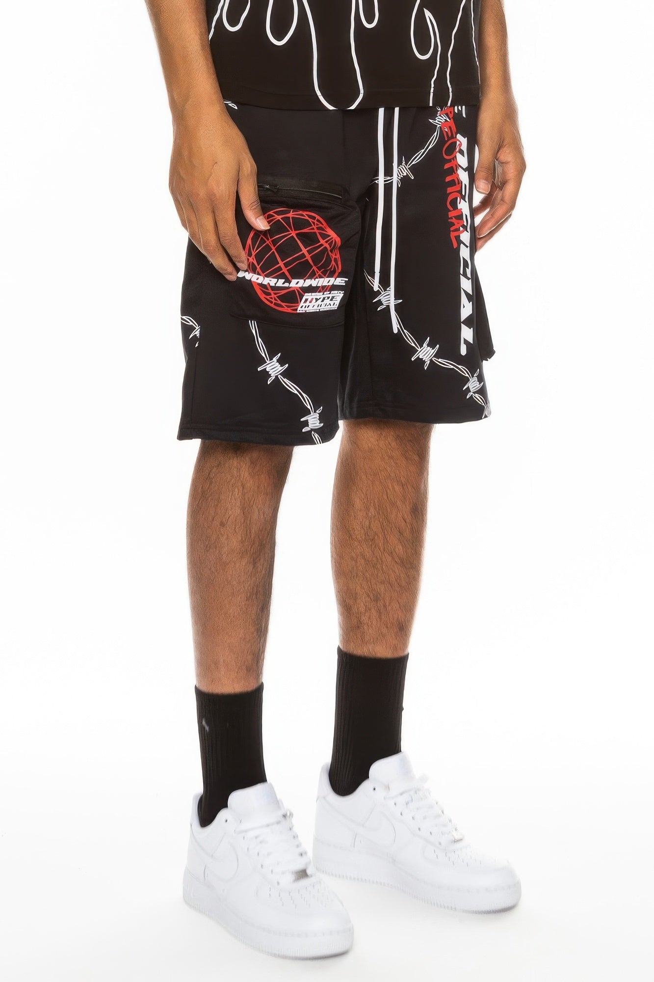 Hype Official Print Shorts