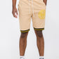 Mens Black And Gold Detail Shorts