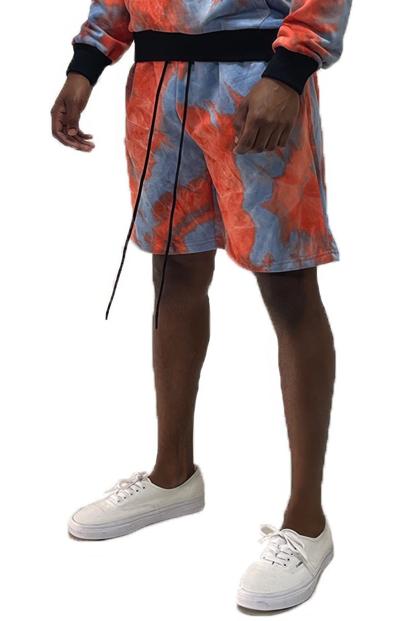 Mens Tye Dye Sweat Shorts