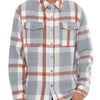 Mens Checkered Soft Flannel Shacket