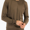 Solid Color Round Neck Sweater