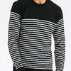 Round Neck Striped Sweater