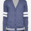 Mens Two Stripe Button Cardiganirt