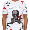 Cotton Print Chome Cross Thirt