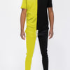 Two Tone Color Block Track Pant Jogger