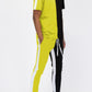 Two Tone Color Block Track Pant Jogger