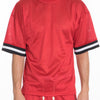 Mesh Sleeve Tape Athletic Tshirt