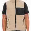 Padded Sherpa Fleece Vest