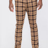 Mens Plaid Trouser Pants