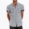 Men's Casual Short Sleeve Solid Shirts