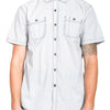 Men's Casual Short Sleeve Solid Shirts