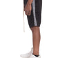 Mens Checkered Stripe Track Shorts