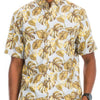 Hawaiian Print Button Down Shirt