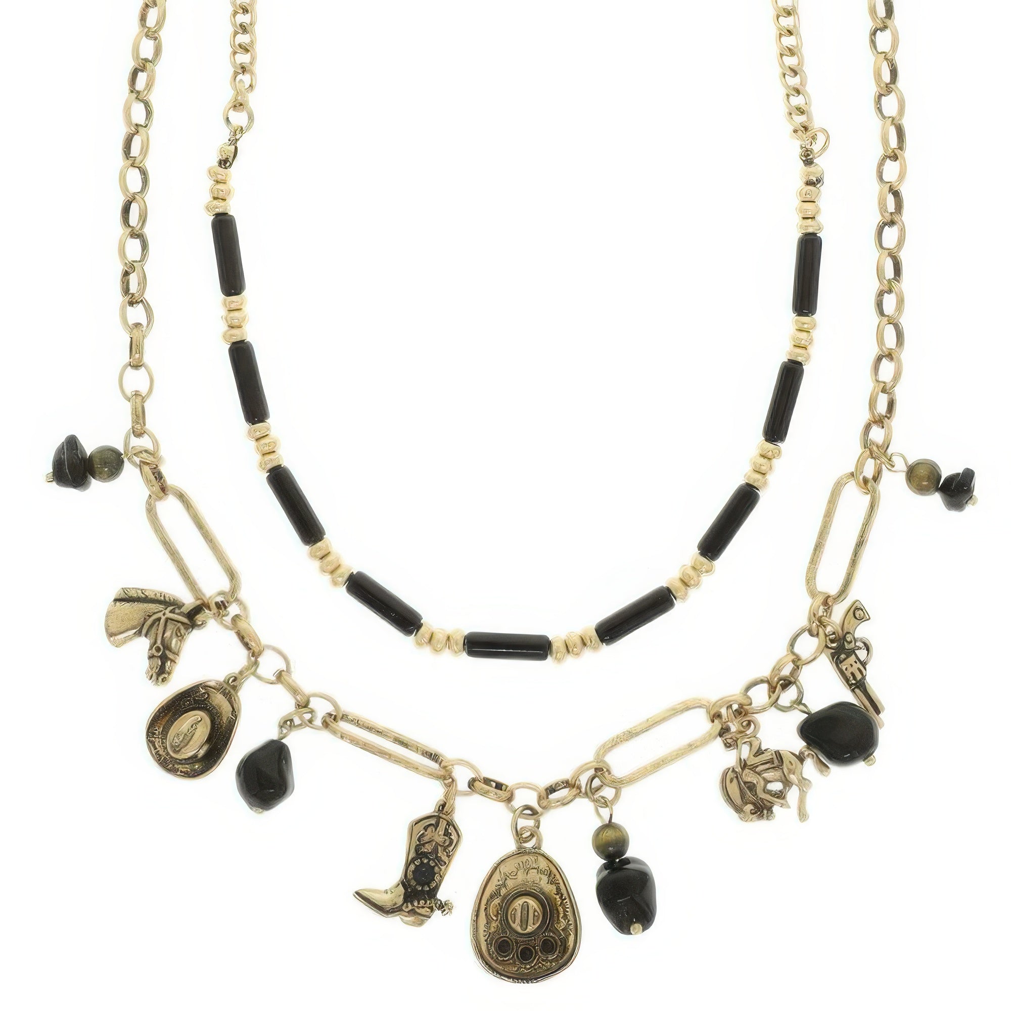 western turquoise necklace set with matching earrings silver boho jewelry