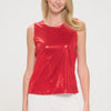Plus Size Bns Trance Contrast Tank Top