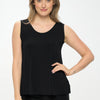 Plus Size Bns Solid Sleeveless Tank Top
