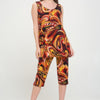 Plus Size Tank Capri Pant Set