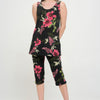 Plus Size Tank Capri Pant Set