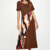 Bns Contrast Maxi Dress