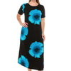 Plus Size Bns Print Long Dress