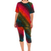 Matching Capri Pant Set In Plus Size