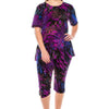 Matching Capri Pant Set In Plus Size