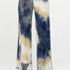 Andante Tie Dye Print Flared Pants