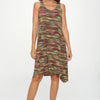 Hit Diamond Side Tank Dress