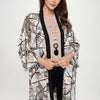 Long contrast Jacket