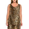 Plus Size Print Missy Tank Dress
