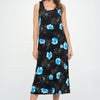 Sleeveless And Soft Round-Neckline Long